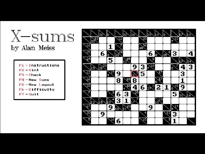 X-Sums